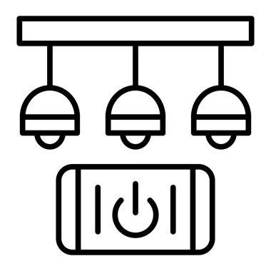 vector illustration of food and technology icon. editable stroke