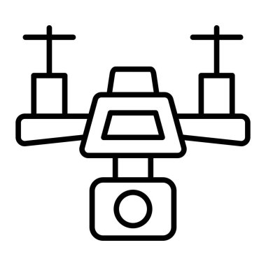 Havaalanı simgesinin vektör illüstrasyonu