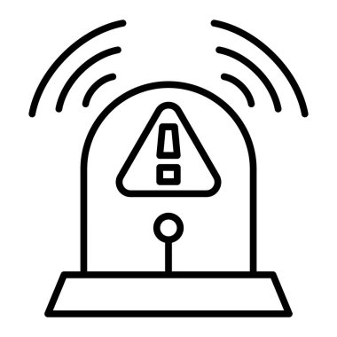 Uyarı simgesi vektör illüstrasyonu