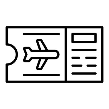 seyahat simgesi vektör çizimi