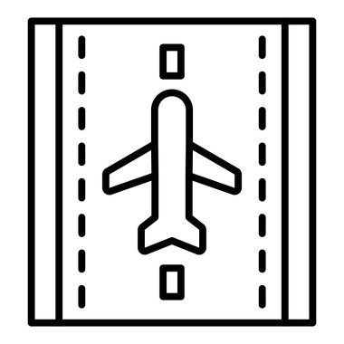 Uçak. Web simgesi basit illüstrasyon