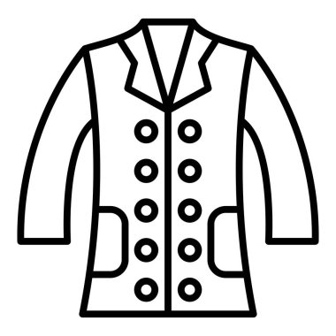 Kumaş. Web simgesi basit illüstrasyon