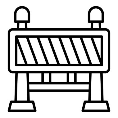 Yol simgesi vektör illüstrasyonu