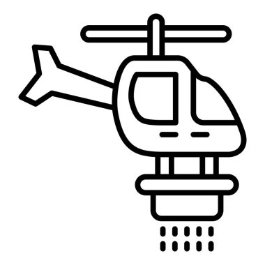 Uçak. Web simgesi basit illüstrasyon