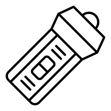 El fenerinin tek izole edilmiş simgesinin vektör çizimi