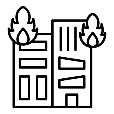 Bir bitki simgesinin vektör illüstrasyonu