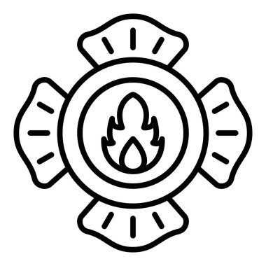 Dövme biçimi simgesinin vektör illüstrasyonu