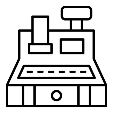 Taşıma bandı. Basit illüstrasyon