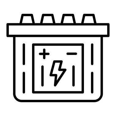 pil vektör illüstrasyonu