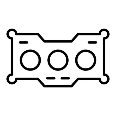 seo modern simgesinin vektör illüstrasyonu