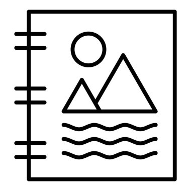 Bir resmin vektör illüstrasyonu