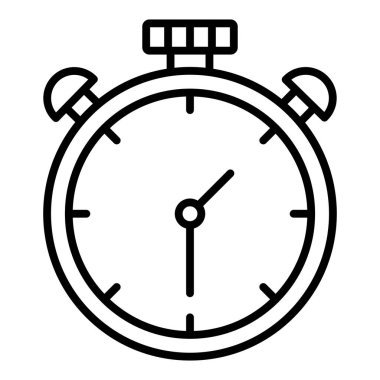 Kronometre simgesi çizimi