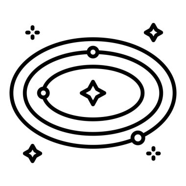 vector illustration of astrology icon