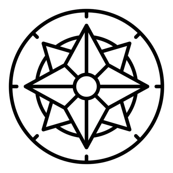 Pusula simgesi vektör resimlemesi