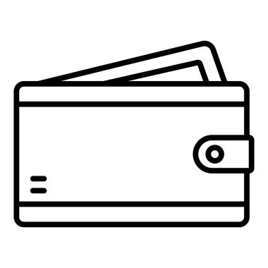 Kredi kartı ikonu vektör illüstrasyonu