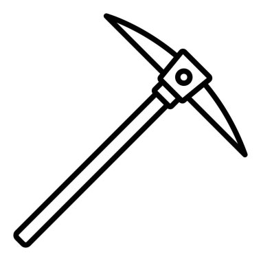 Bahçe aracı simgesinin vektör illüstrasyonu