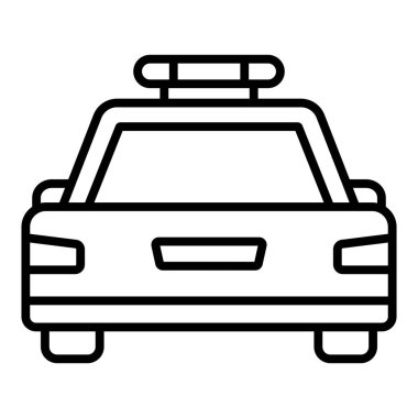 araba simgesi vektör illüstrasyonu