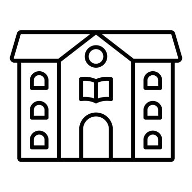 Ev. Web simgesi basit illüstrasyon