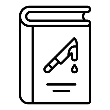 Test tübü simgesinin vektör illüstrasyonu