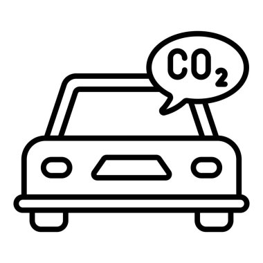 Araba park etme ikonu. Web için taksi aracı vektör simgelerinin özet çizimi