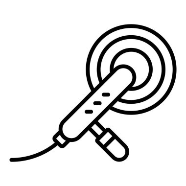 Seo ve teknoloji simgesinin vektör illüstrasyonu