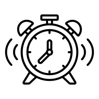 saat zaman simgesi vektör illüstrasyonu