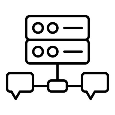 ağ paylaşım simgesi çizimi