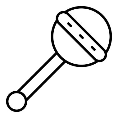 Çizgi film lolipopunun vektör çizimi