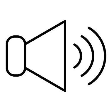 hoparlör vektör illüstrasyonu