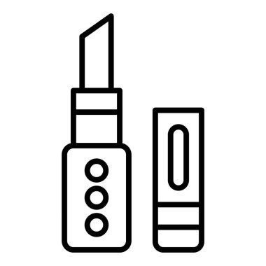 Tırnak cilası ikon vektörü. Ana hatlı manikür salonu tabelası. izole edilmiş sınır sembolü çizimi