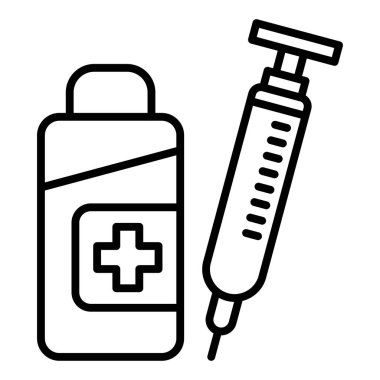 Tıbbi ve sağlık ikonu vektör illüstrasyon tasarımı