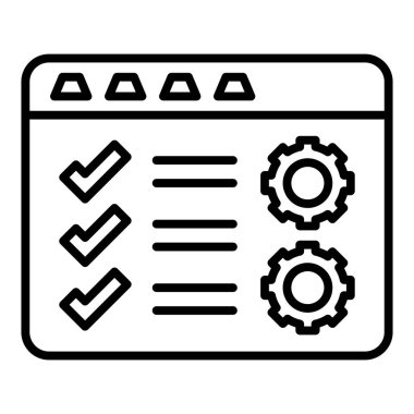 seo modern simgesinin vektör illüstrasyonu