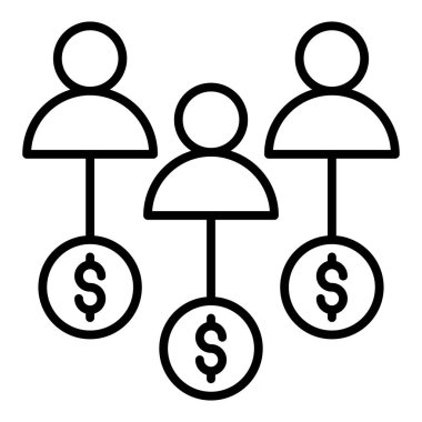 iş insanları ikon vektör illüstrasyon tasarımı