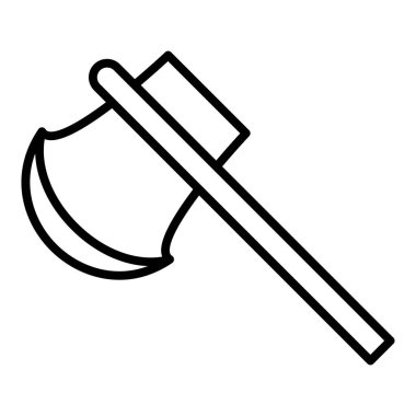 Balta simgesi vektör illüstrasyonu