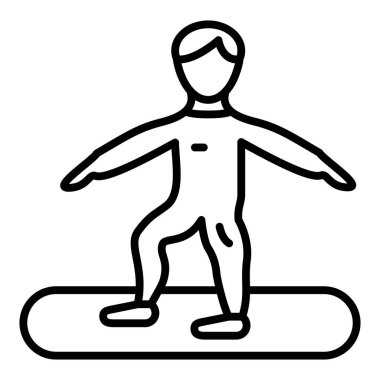 Adamım. Web simgesi basit illüstrasyon