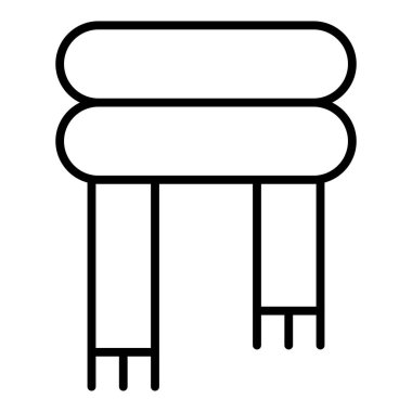 sandalye simgesi çizimi