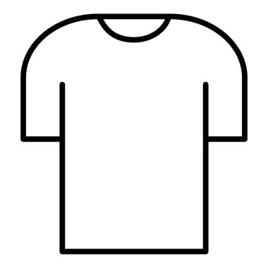 Tişört. Basit illüstrasyon