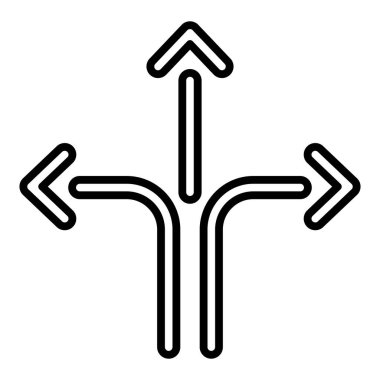 Ok. Web simgesi basit illüstrasyon