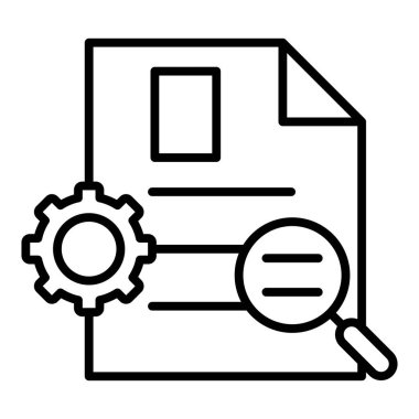 ayar simgesi vektör illüstrasyonu