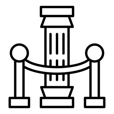 Köprü. Web simgesi basit illüstrasyon