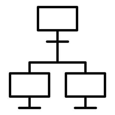 ağ paylaşım simgesi çizimi