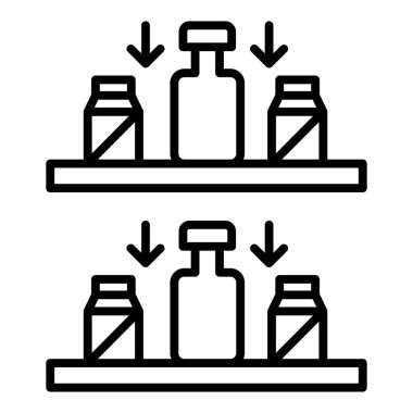 Gıda simgesinin vektör illüstrasyonu
