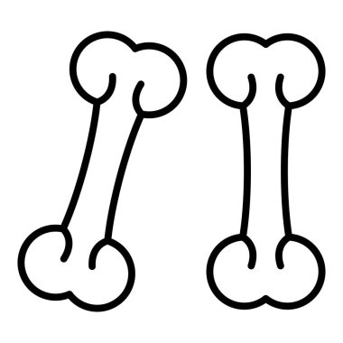 chef hat icon. outline illustration of bone vector icons for web