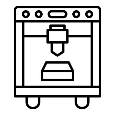 line icon of furniture, vector illustration