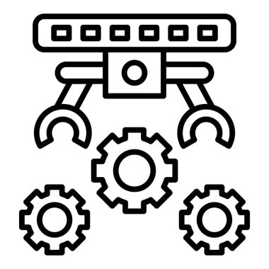 Ayarlama. Web simgesi basit illüstrasyon