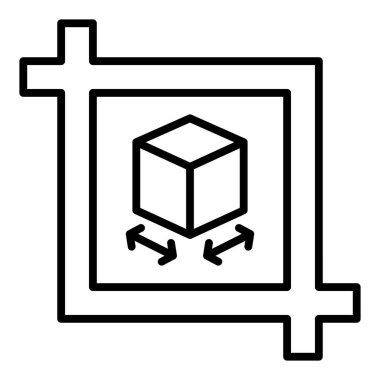 seo modern simgesinin vektör illüstrasyonu