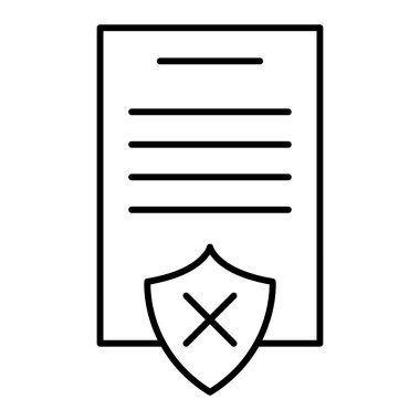 kalkan ikon vektör illüstrasyonu