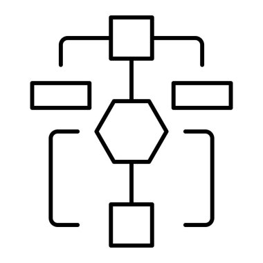 seo modern simgesinin vektör illüstrasyonu