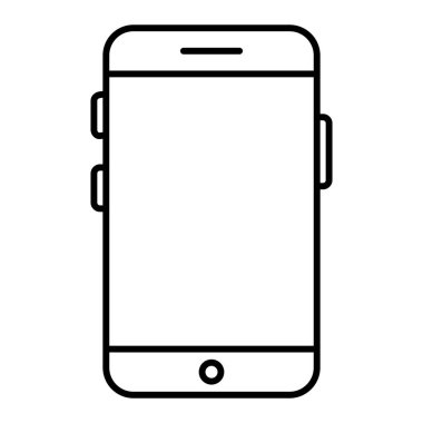 Akıllı telefon aygıtı teknoloji vektör illüstrasyonu