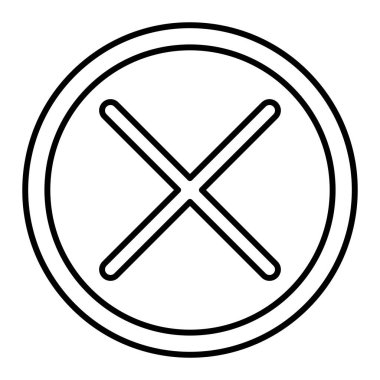 Sigara ikonu yok. Web için hiçbir gölge vektör simgesi yok basit illüstrasyonu